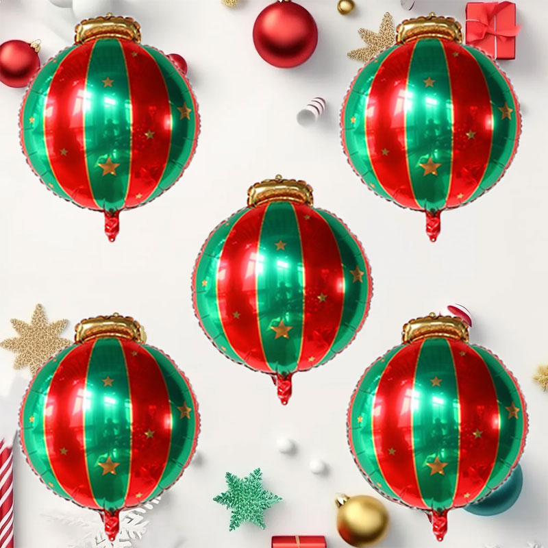 Wedding Decor Supply Store - 5 stks Rood Groen Kerst Bal