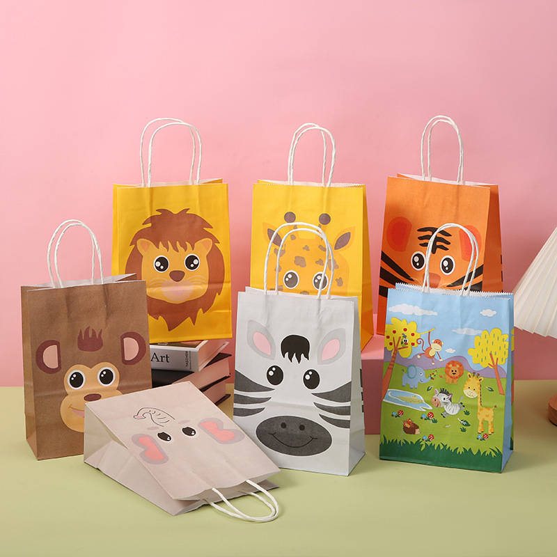 Wedding Zoo - 7 stks Leuke Cartoon Dierentuin Dieren