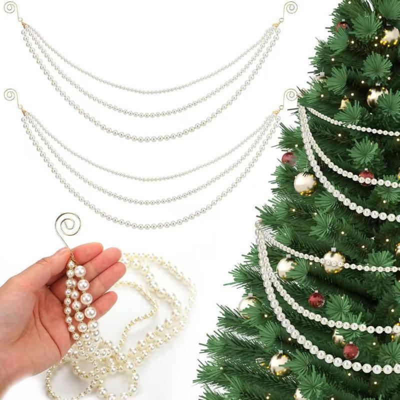 Elegante kerstboomhanger, crèm - Wedding Decor Supply Store recensie en prijs