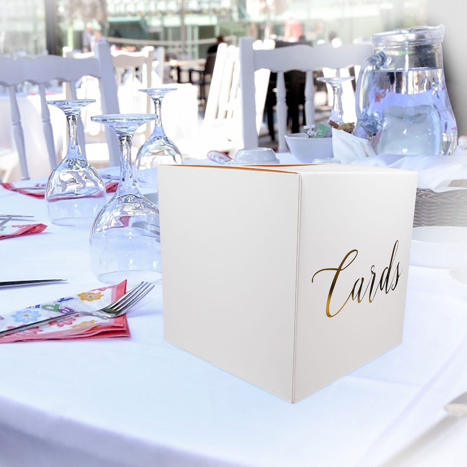 1 set bruiloftskaartdoosjes, e - Wedding Card Box recensie en prijs