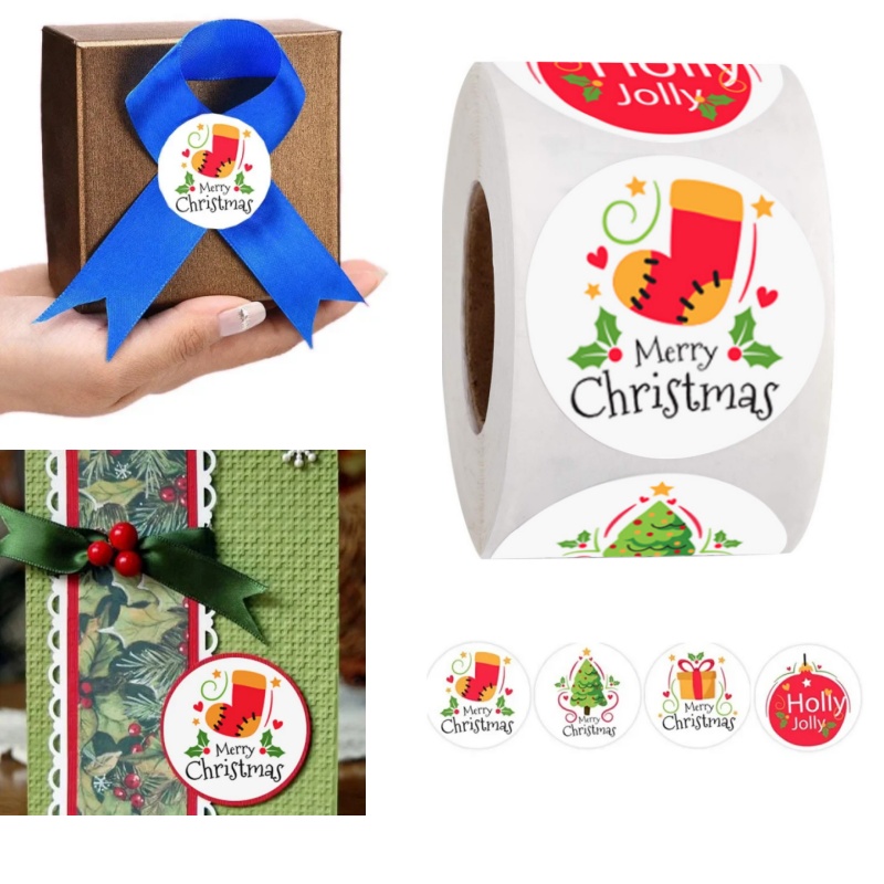 500 stuks Kerststickers, decor - Wedding Envelopes recensie en prijs