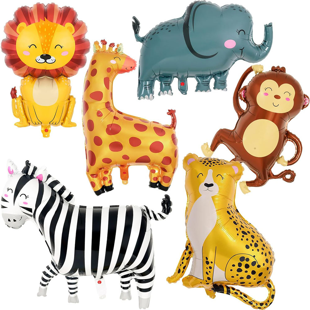 6 stuks folieballonnen met jun - Wedding Zoo recensie en prijs